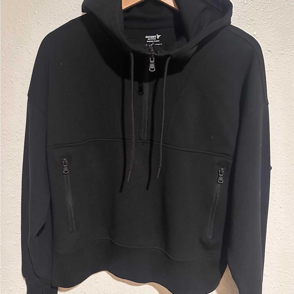 Old Navy Black Hoodie Sweatshirt